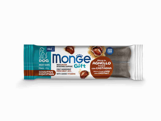 Monge gift dog meat bars sensitive digestion 40g agnello