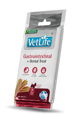 Vet Life Snack Cane Mini Gastrointestinal 60g