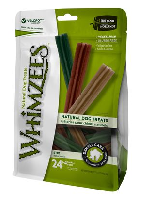 0.42 KG Whimzees Snacks Dentales Stix para perros de razas pequeñas