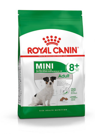 Royal Canin Adult +8 Mini ração para cães - 2KG