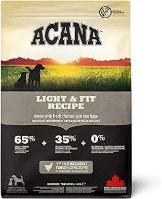 Acana Pienso Light & Fit para Perros Adultos de Pollo (2 Kg) 064992512200