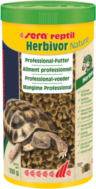Sera Reptil Professional Herbivor Nature Alimento para Reptiles Herbívoros (330 GR) 4001942018128