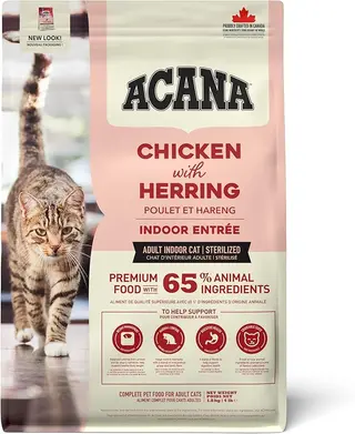 Acana Indoor Entrée Sucha karma dla kotów z kurczakiem (1,8 Kg)