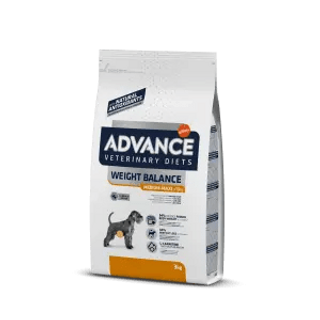 Advance Pienso Diets Dog Weight Balance para Perros Mediamos y Grandes (3 Kg) 8410650152301