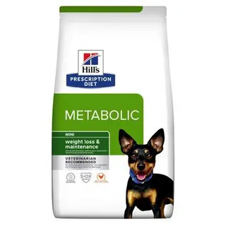 Hill's Pienso Prescription Diet Metabolic para Perros Mini de Pollo (1 Kg) 052742047218