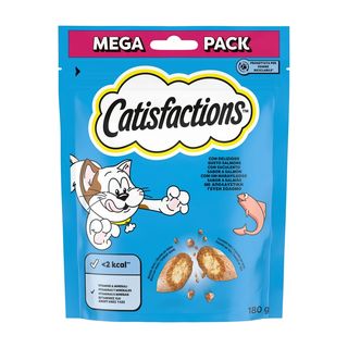 0.18 KG Catisfactions Premios de Salmón para Gatos