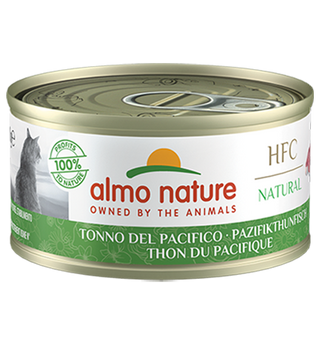 0.07 KG Almo Nature HFC atún del Pacífico lata para gatos