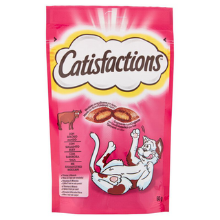 0.06 KG Catisfactions Premios de Buey para Gatos