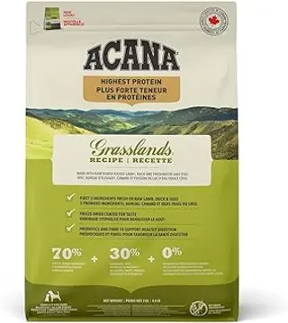 Acana Grasslands Ração para Cão - 2KG