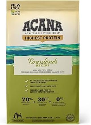 11.4 KG Acana Grasslands pienso para perros