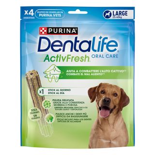 0.142 KG Dentalife Snacks Dentales para perros de raza grande