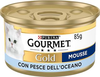 Gourmet Gold Al Hum Gato Adulto Mousse Peixe Do Oceano 85G