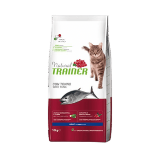 10 KG Natural Trainer Adult Atún pienso para gatos