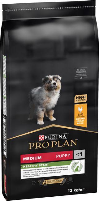 3 kg de nourriture pour chiots Pro Plan Puppy Medium au poulet