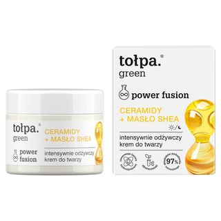 Tołpa Green Power Fusion Intensywnie odżywczy krem do twarzy ceramidy + masło shea 50 ml