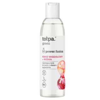 Tołpa Green Power Fusion Nawilżający tonik do twarzy kwas migdałowy + wiśnia 200 ml