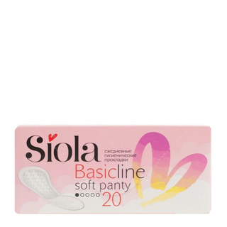 Прокладки ежедневные Siola Basic Line Panty Soft, 20 шт