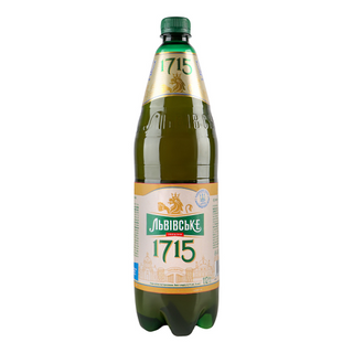Пиво Львівське 1715 СвФіл 4,5% пет 1,12л