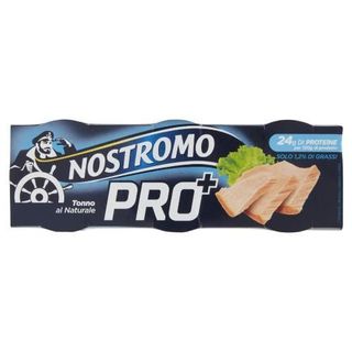 NOSTROMO TONNO NATURALE+PROTEINA 3X65GR