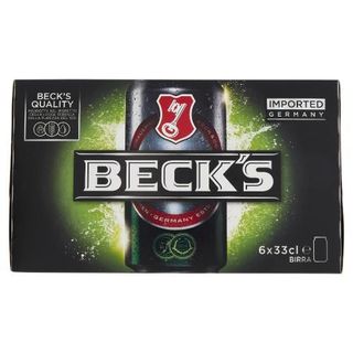 Beck's Birra Pilsner Tedesca Lattina 6x330ml