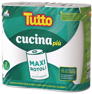 TUTTO CUCINA PIU'2 MAXI ROTOLI