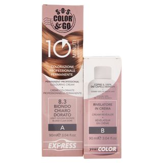 Alama Sos Colorazione Permanente E Rivelatore In Crema 8.3 Biondo Dorato 90ml - 000491631