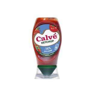 Calvé Ketchup Light Top Down 250 ml