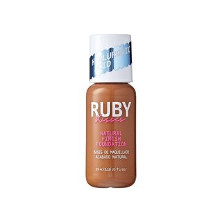 Ruby Kisses Natural Finish Liquid Foundation Deep Honey, 35ml