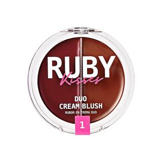 Ruby Kisses Duo Cream Blush - Rosewood