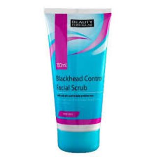 BEAUTY FORMULAS Blackhead Control Facial Scrub, 150ml