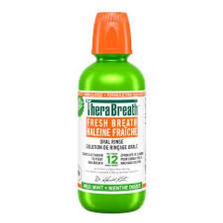 TheraBreath Mild Mint Oral Rinse, 473ml