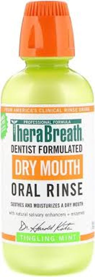 TheraBreath Tingling Mint Dry Mouth Rinse, 473ml
