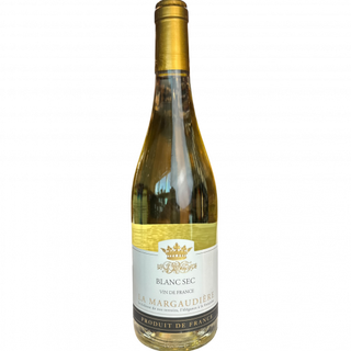 Вино BLANC SEC LA MARGAUDIERE 0,75 біл.сух.11,5% (Франція)