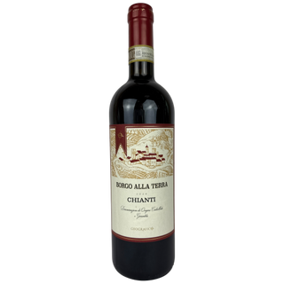 Вино BORGO ALLA TERRA К'янті 0,75л сухе черв. 12,5% Італія