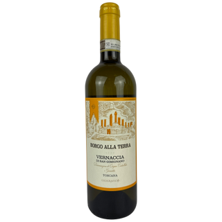 Вино BORGO ALLA TERRA Варначча 0,75л сухе біле 12,5%Італія