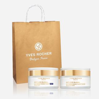 Набір Антивікового Догляду За Обличчям Анти-аж Глобаль із Золотим Тисячолистником з 2х Од., Арт 510003