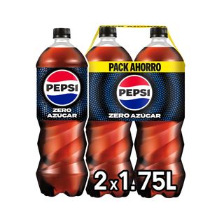 Refresco Pepsi Zero Azucar Pet Pack 2X1,75L