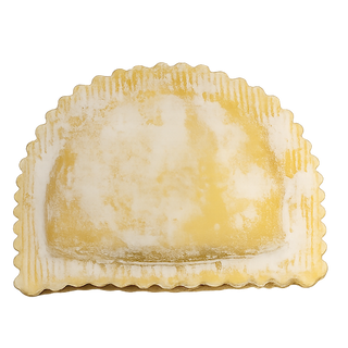 Mezzaluna De Alcachofa Y Jamón Ibérico. 1 Ración, 150 Gr