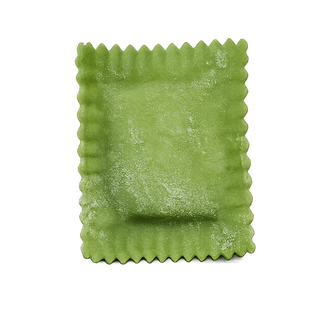 Ravioloni De Espárragos Y Ricotta. 1 Ración, 150 Gr