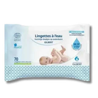 Gilbert Lingettes A L’eau X70