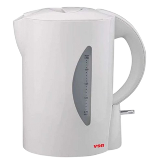VON VSKC17BVW Corded Kettle White, 1.7L