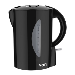 VON Black Corded Kettle, 1.7L