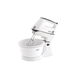 BLACK+DECKER M700-B5 Stand Mixer, White