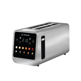 Nutricook NC-TS401 Digital Toaster 4-Slice, Silver
