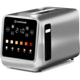 Nutricook NC-TS201 2-Slice Digital Toaster, Silver