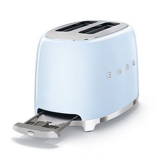 SMEG TSF01 Pastel Blue 2-Slice Bread Toaster