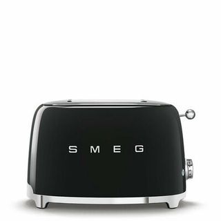 SMEG TSF01 Black 2-Slice Bread Toaster
