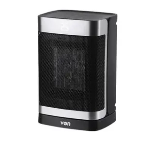 VON VHC153DYAK Ceramic Heater, Black