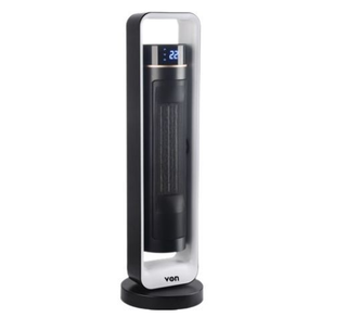 VON VSHJ15CY Black Ceramic Heater