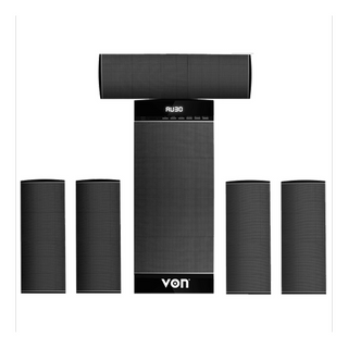VON VES 5.1CH Subwoofer, Black